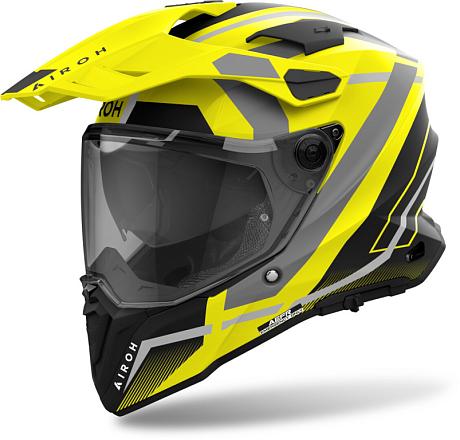 Шлем Airoh Commander 2 Mavick Yellow matt от мотомагазина RFmoto