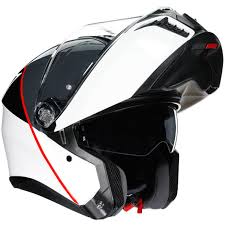 Шлем AGV TOURMODULAR BALANCE WHITE/GREY/RED от мотомагазина RFmoto