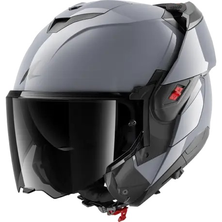 Шлем Shark OXO DARK SHADOW Gun Silver от мотомагазина RFmoto