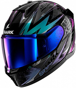 Шлем Shark D-skwal 3 BLAST-R Black/green/glitter