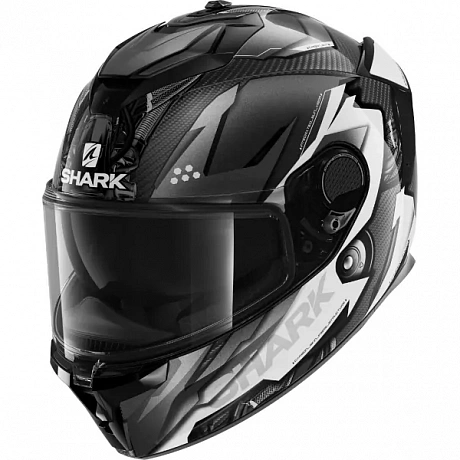 Шлем Shark Spartan GT Carbon Urikan Anthracite/WHT от мотомагазина RFmoto