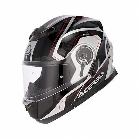 Шлем Acerbis SEREL 2206 Black/Silver от мотомагазина RFmoto