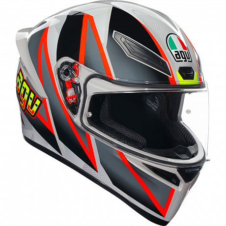 Шлем AGV K1 S BLIPPER GREY/RED от мотомагазина RFmoto