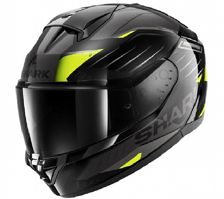 Шлем Shark RIDILL 2 Bersek black/grey/yellow от мотомагазина RFmoto