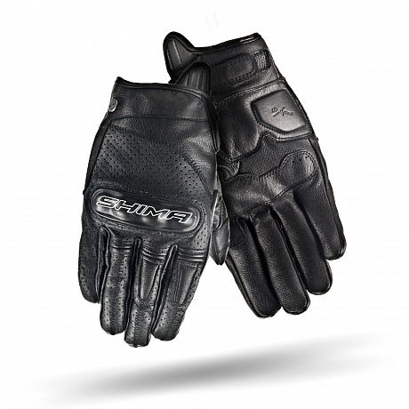 Мотоперчатки SHIMA CALIBER black от мотомагазина RFmoto