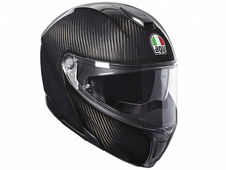 Шлем AGV Sportmodular GLOSSY Carbon от мотомагазина RFmoto
