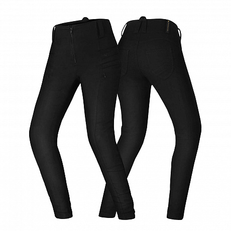 Мотоджинсы женские SHIMA CRUZ 2.0 BLACK Long от мотомагазина RFmoto