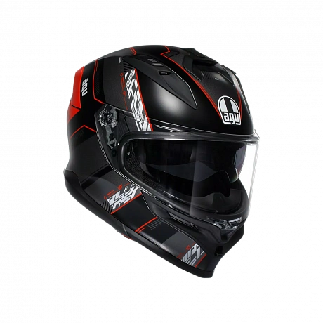 Шлем AGV K7 Kyber Black Red mat от мотомагазина RFmoto