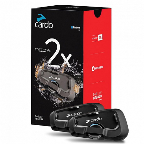 Гарнитура Сardo Freecom 2x duo от мотомагазина RFmoto