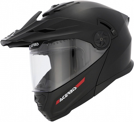 Шлем Acerbis RIDER Solid Black2 от мотомагазина RFmoto