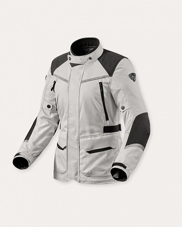 Мотокуртка женская Revit Voltiac 3 H2O Ladies  Silver-Black от мотомагазина RFmoto