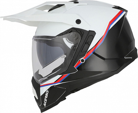 Шлем ACERBIS ASSAULT GRAPHIC White/black от мотомагазина RFmoto