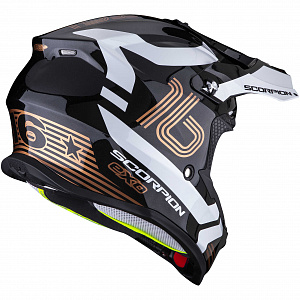 Шлем Scorpion VX-16 Evo Air Tub Black-Gold