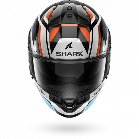 Шлем SHARK Ridill 2 Apex Black/White/Blue от мотомагазина RFmoto