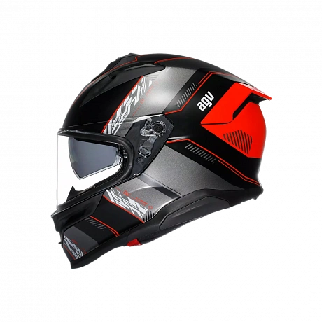 Шлем AGV K7 Kyber Black Red mat от мотомагазина RFmoto