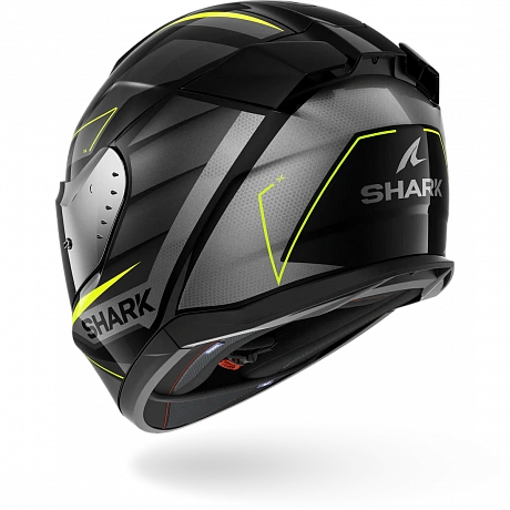 Шлем Shark D-Skwal 3 Sizler black, grey, yellow от мотомагазина RFmoto