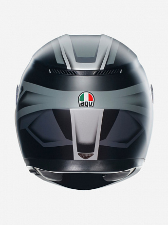 Шлем AGV K3 Compound Black-Grey mat(матовый) от мотомагазина RFmoto