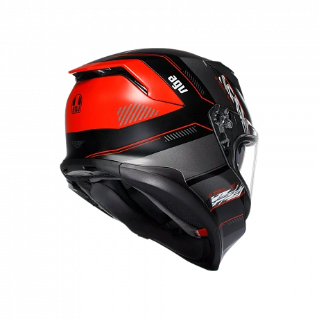 Шлем AGV K7 Kyber Black Red mat от мотомагазина RFmoto