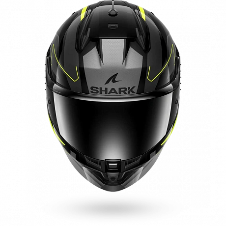 Шлем Shark D-Skwal 3 Sizler black, grey, yellow от мотомагазина RFmoto