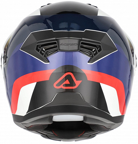 Шлем Acerbis RIDER Graphic White/Blue/Red от мотомагазина RFmoto