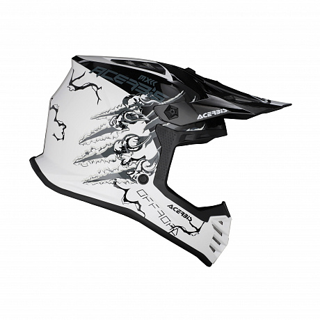 Шлем детский Acerbis PROFILE JUNIOR White/Black от мотомагазина RFmoto