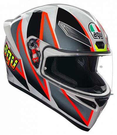 Шлем AGV K1 S BLIPPER GREY/RED от мотомагазина RFmoto