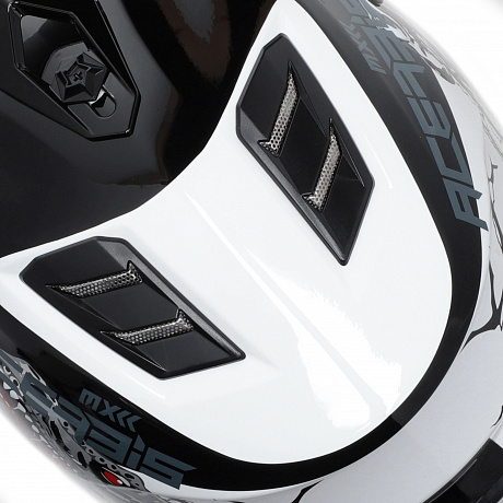 Шлем детский Acerbis PROFILE JUNIOR White/Black от мотомагазина RFmoto