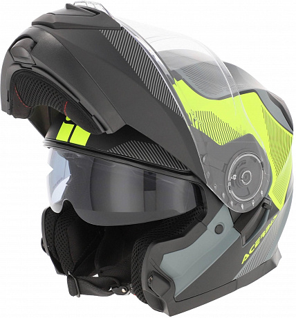 Шлем Acerbis SEREL 2206 Black/Flow/Yellow от мотомагазина RFmoto