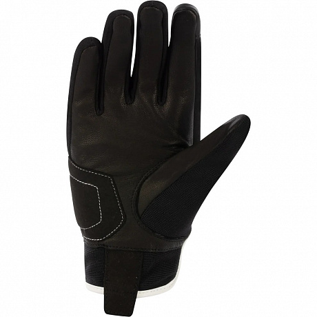 Перчатки женские BERING Gloves LADY FLETCHER EVO BLACK/WHITE от мотомагазина RFmoto