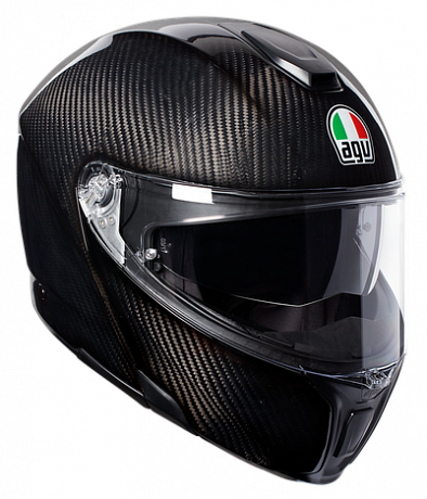 Шлем AGV Sportmodular GLOSSY Carbon от мотомагазина RFmoto