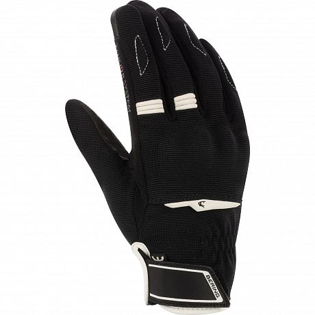Перчатки женские BERING Gloves LADY FLETCHER EVO BLACK/WHITE от мотомагазина RFmoto