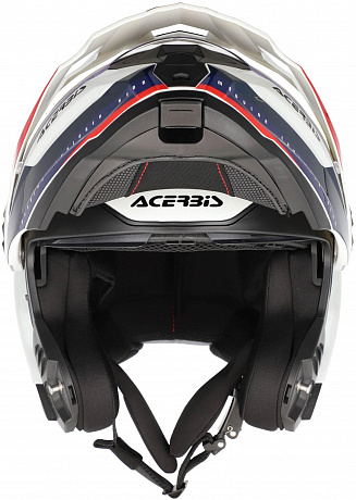 Шлем Acerbis RIDER Graphic White/Blue/Red от мотомагазина RFmoto