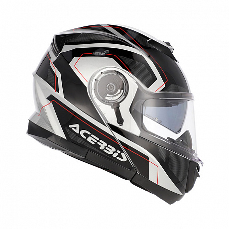 Шлем Acerbis SEREL 2206 Black/Silver от мотомагазина RFmoto