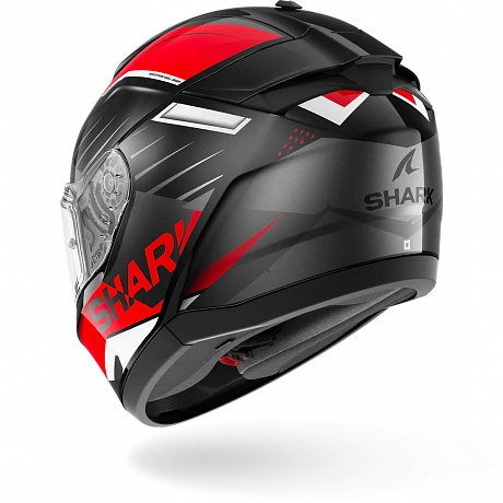 Шлем SHARK RIDILL 2 BERSEK Black/red/white от мотомагазина RFmoto