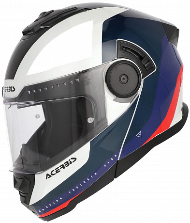 Шлем Acerbis RIDER Graphic White/Blue/Red от мотомагазина RFmoto