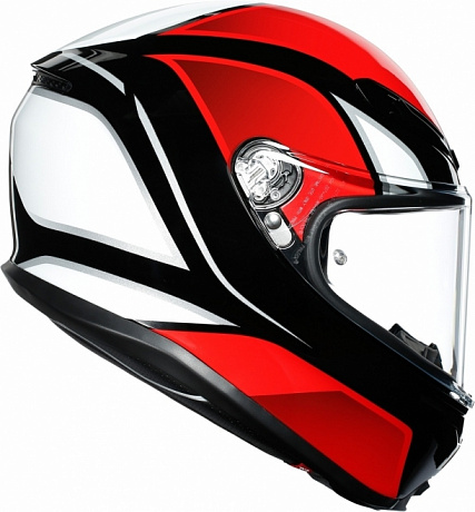 Шлем AGV K6 S MULTI Hyphen Black/Red/White от мотомагазина RFmoto