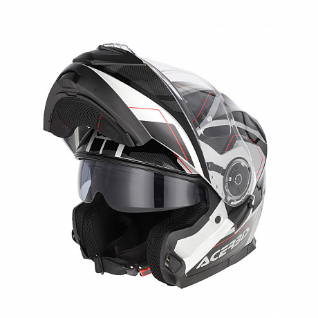 Шлем Acerbis SEREL 2206 Black/Silver от мотомагазина RFmoto