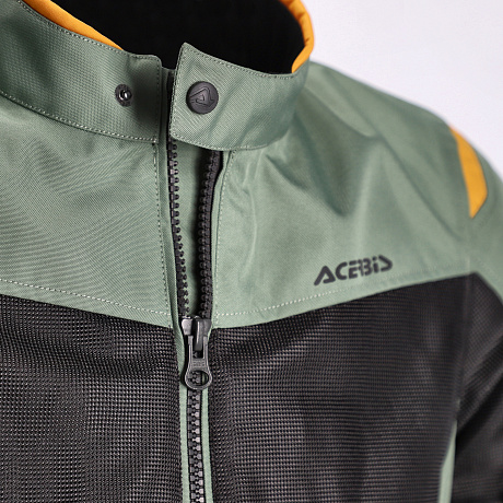 Мотокуртка Acerbis Ramsey Vented 2.0 Green/Yellow от мотомагазина RFmoto