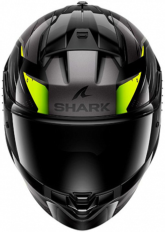 Шлем Shark RIDILL 2 Bersek black/grey/yellow от мотомагазина RFmoto