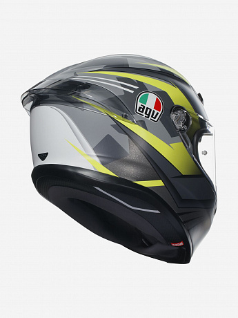 Шлем AGV K6 S EXITE CAMO - YELLOW FLUO от мотомагазина RFmoto