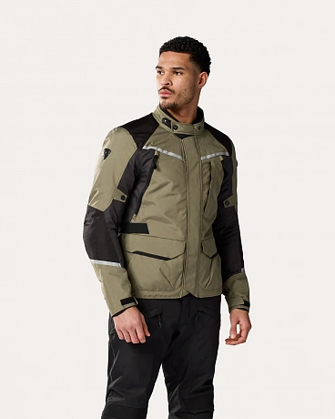 Мотокуртка Revit Jacket Voltiac 3 H2O Black/silver от мотомагазина RFmoto