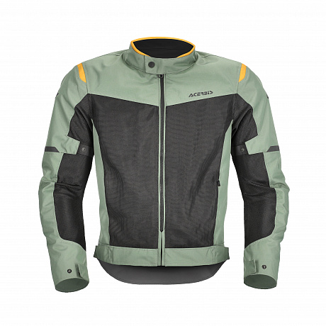 Мотокуртка Acerbis Ramsey Vented 2.0 Green/Yellow от мотомагазина RFmoto