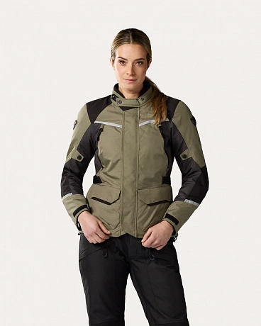 Мотокуртка женская Revit Voltiac 3 H2O Ladies  Silver-Black от мотомагазина RFmoto