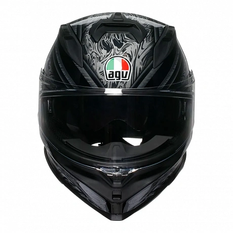 Шлем AGV K7 DAMASCUS BLACK SILVER от мотомагазина RFmoto