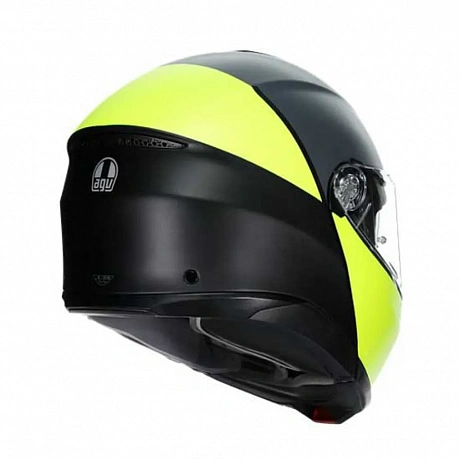 Шлем AGV TOURMODULAR BALANCE MATT BLACK/YELLOW FLUO/GREY от мотомагазина RFmoto